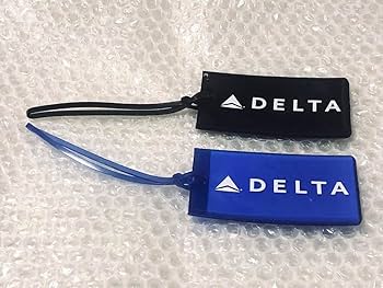 ☆希少☆ デルタ航空　2ミリオンマイラー　荷物タグ1枚 デルタ航空、メダリオン会員にカスタマイズ可能な手荷物タグ